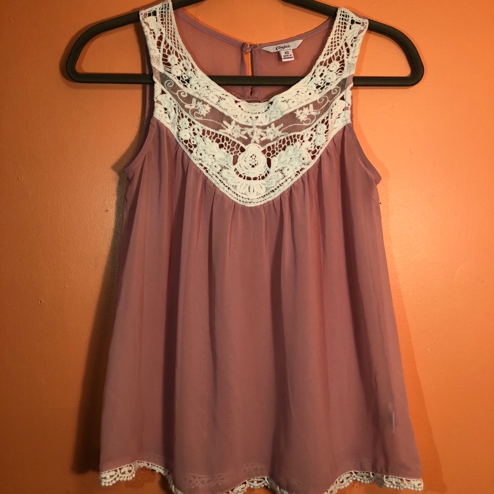 Pink blouse